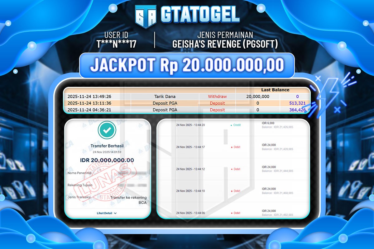 bukti GTA TOGEL